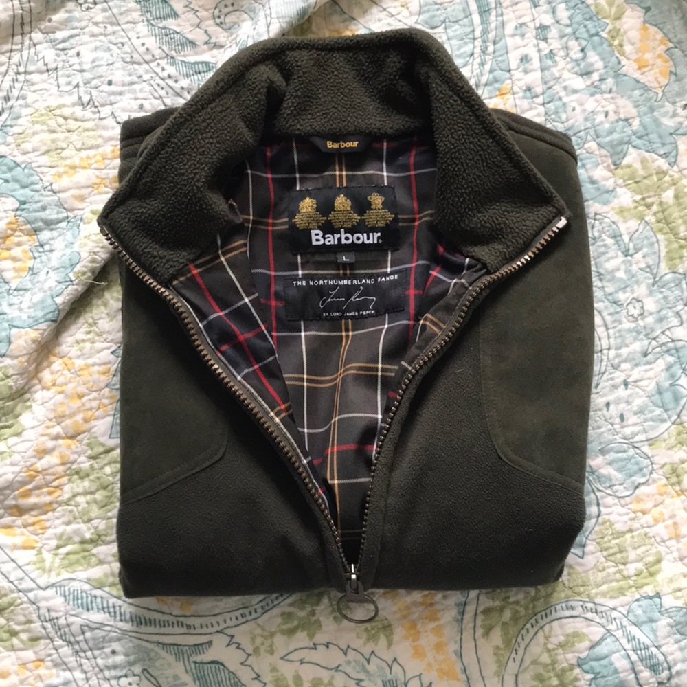 Barbour Vest - Size Large - Forest Green
